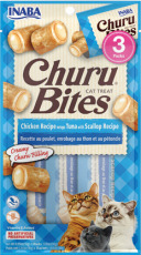 Churu Cat Bites Chicken - Tuna with Scallop Recipe Wraps 30g